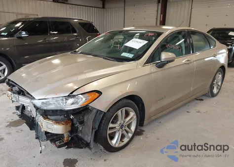 2018 Ford Fusion Hybrid Se from USA, damaged, VIN 3FA6P0LU8JR250307